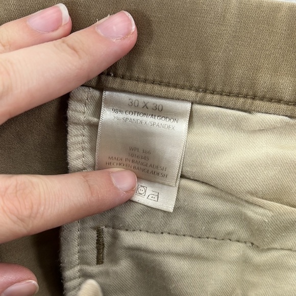 Haggar H26 Straight Leg Pants Chinos Tan Mens Size 30 - Picture 11 of 11